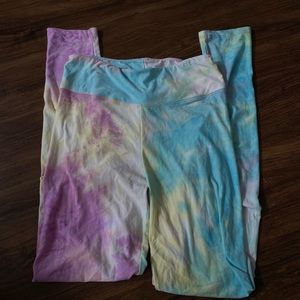 Tie-dye leggings